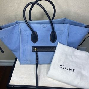 Celine Phantom Bag Canvas Medium